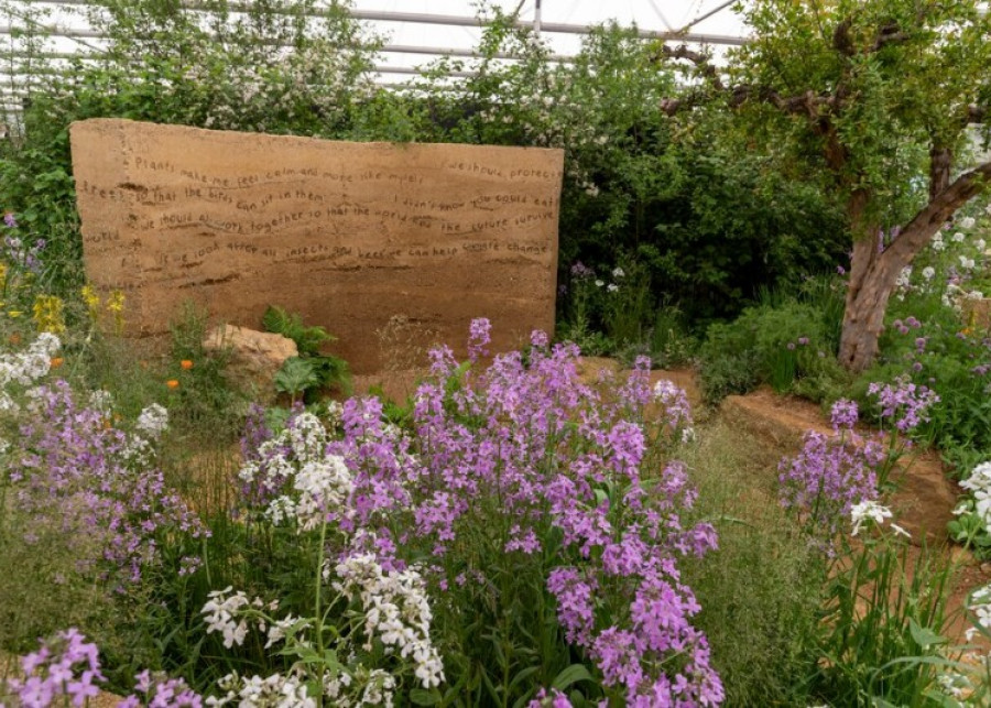 Ogród School Food Matters Garden na Chelsea Flower Show 2023